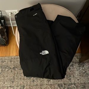 black northface snow pants